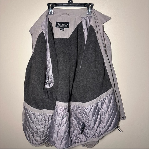 Men's Gray Windbreaker Jacket - Picture 12 of 12